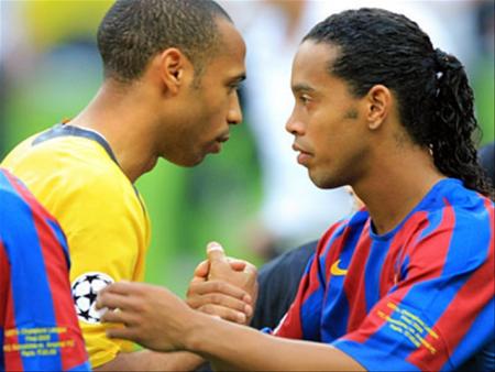 henry et ronaldinho